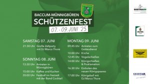 Schützenfest , SV Baccum-Münnigbüren 1620 e.V. | Zeitlicher Ablauf